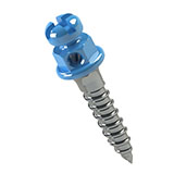 Miniparafuso Ortodôntico Cabeça de Bráquete Antihorário (Compr.: 6mm  Transm.: 1mm  Ø1.5mm)