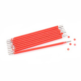 Elástico Ligadura Bengalinha Vermelho Cristal
