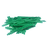 Elástico Ligadura Modular Verde Cristal