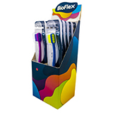 Escova Dental BioFlex  Macia  Sortida em Display